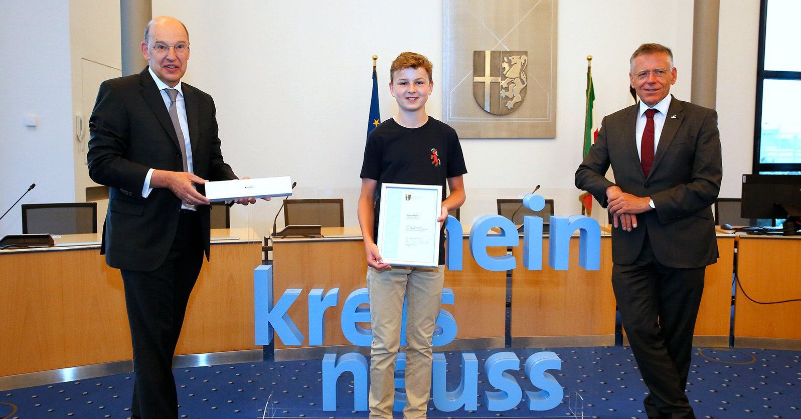 Rhein Kreis Neuss Rhein Kreis Neuss Stellt Bundessieger Vor Florentin