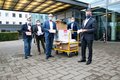 aul Kudlich, Pflegedienstleiter Jörg Kurmann, Markus Richter, Harald Vieten und Landrat Hans-Jürgen Petrauschke