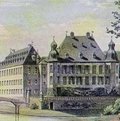 historisches Bild von Schloss Dyck © Archiv im Rhein-Kreis Neuss